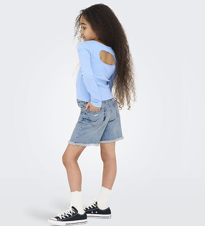 Kids Only Shorts - Kochpam - Light Blue Denim