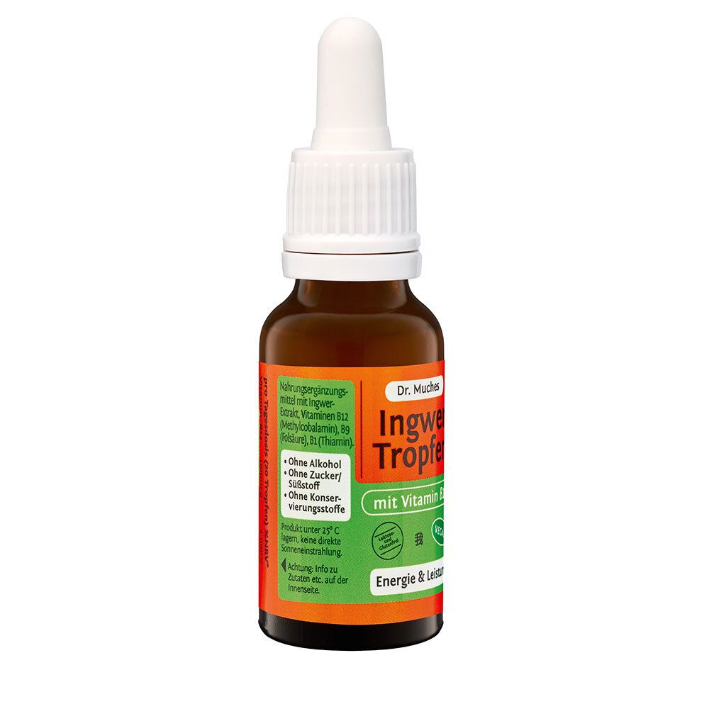 Dr. Muches Ingwer Tropfen mit Vitamin B12