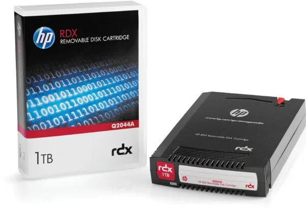 HPE RDX - RDX-kassette - 1 TB / 2 TB - for ProLiant MicroServer Gen10, ML350 Gen11