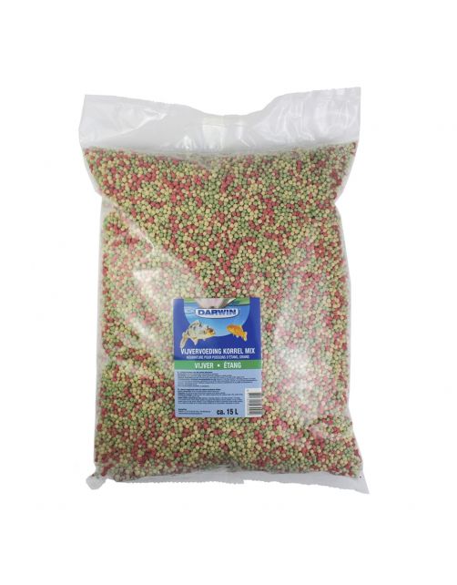 Darwin Vijvervoer Korrels - Vijvervoer - 15 l