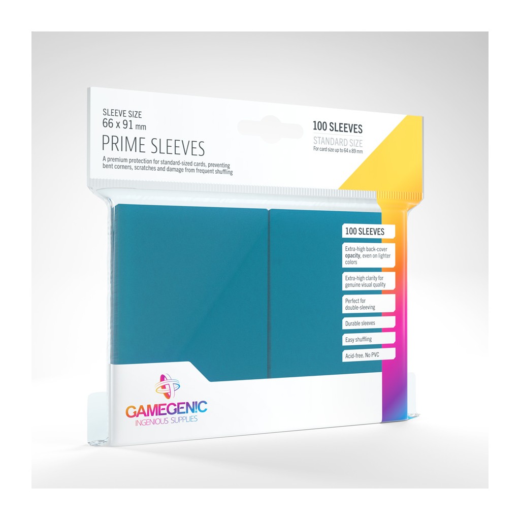 Gamegenic - 100 Prime Sleeves - 66x91