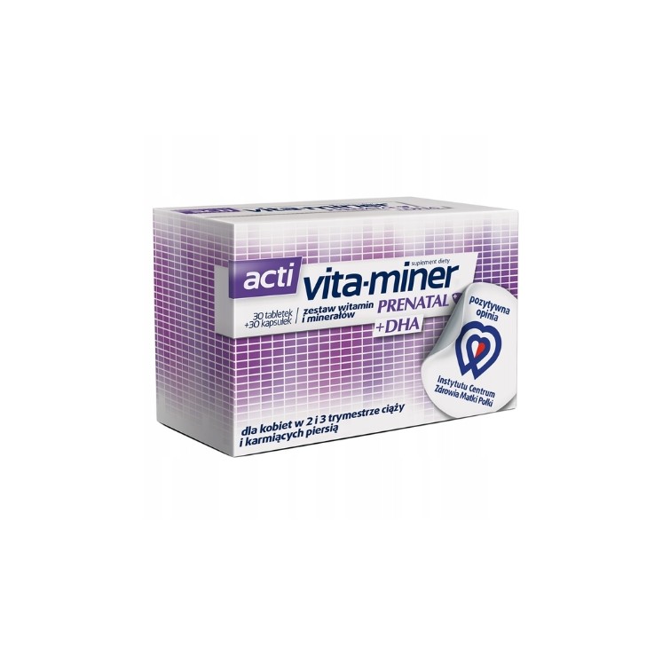 Acti Vita -Miner Prenatal DHA 30 Kapseln