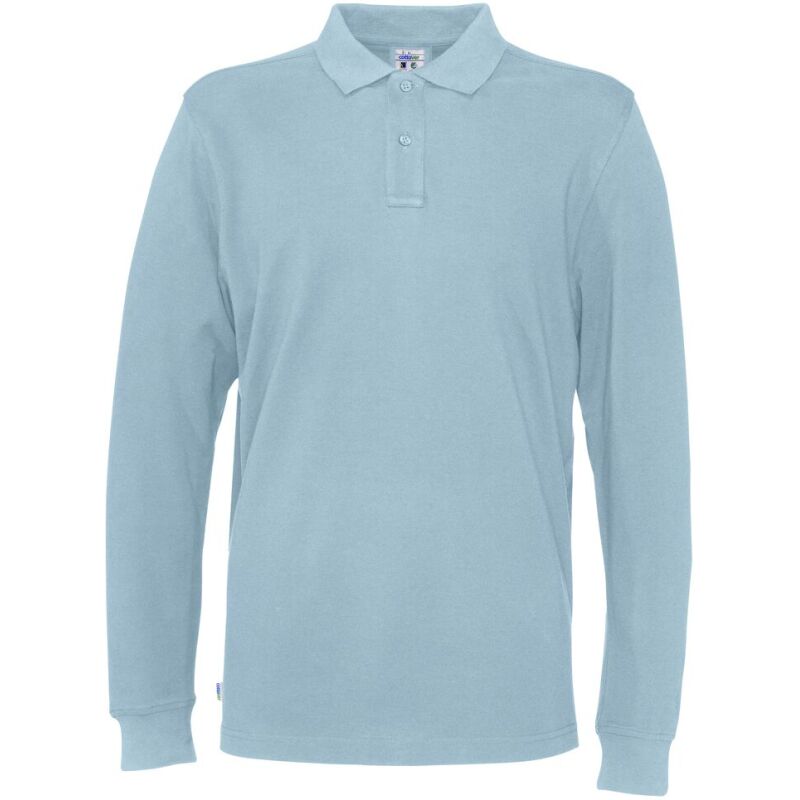 Cottover POLO PIQUE MANCHES LONGUES HOMME - CERTIFIÉ GOTS