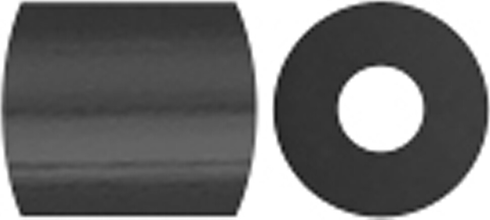 Photopearls - Str. 5X5 MM - Hulstr. 2,5 MM - Medium - Sort - 1 - 1100 Stk