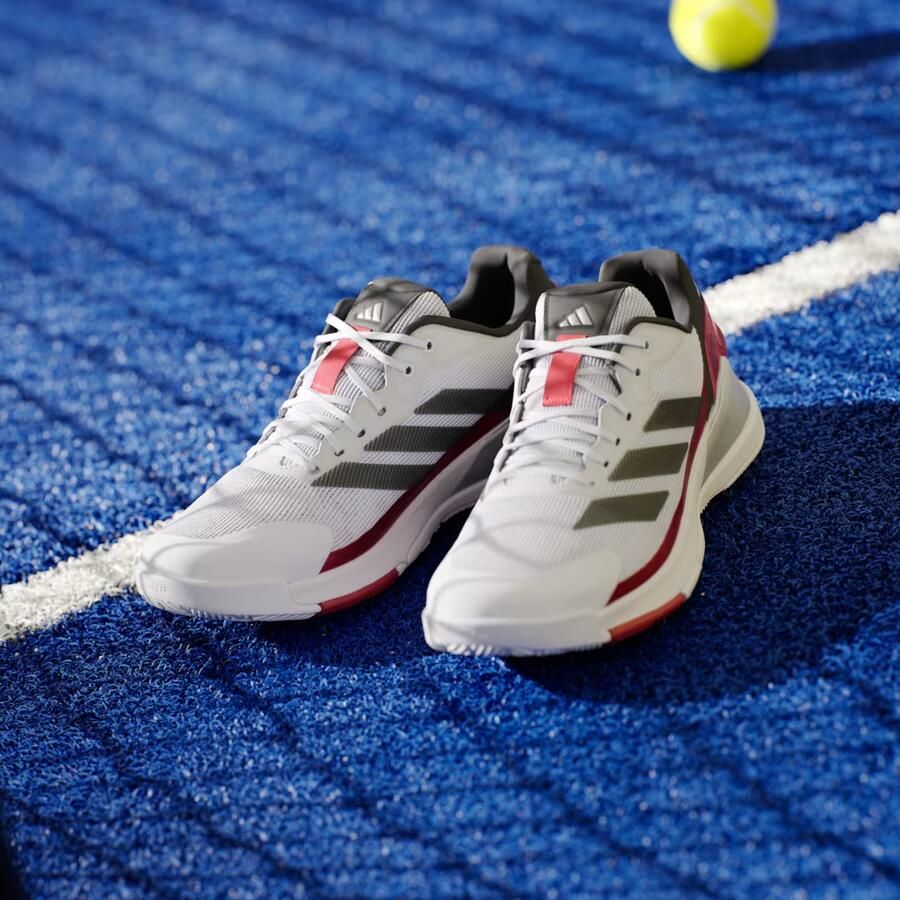 Adidas Performance Crazyquick Padel Schoenen Unisex Wit