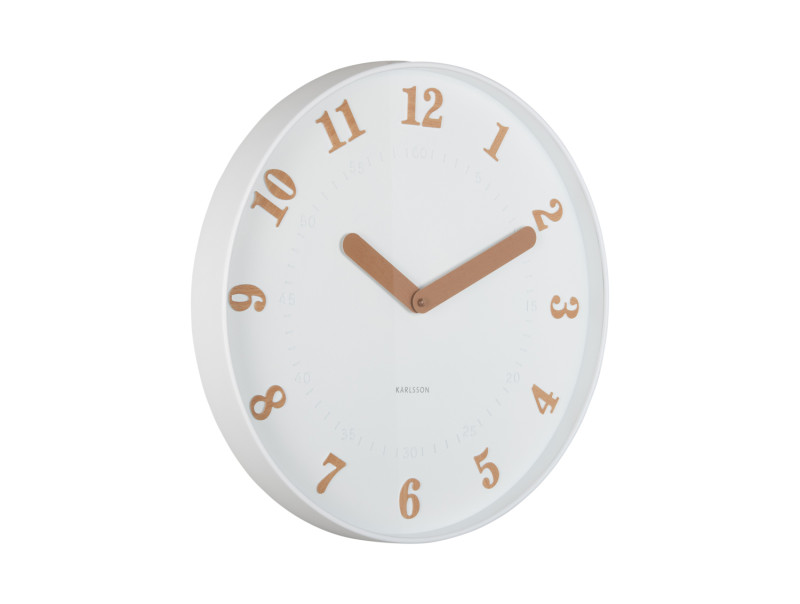 Wall Clock Amena KA6083BK Black