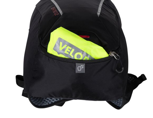 SERTIG 12 Rucksack, 12L, 630g  schwarz rot  12L