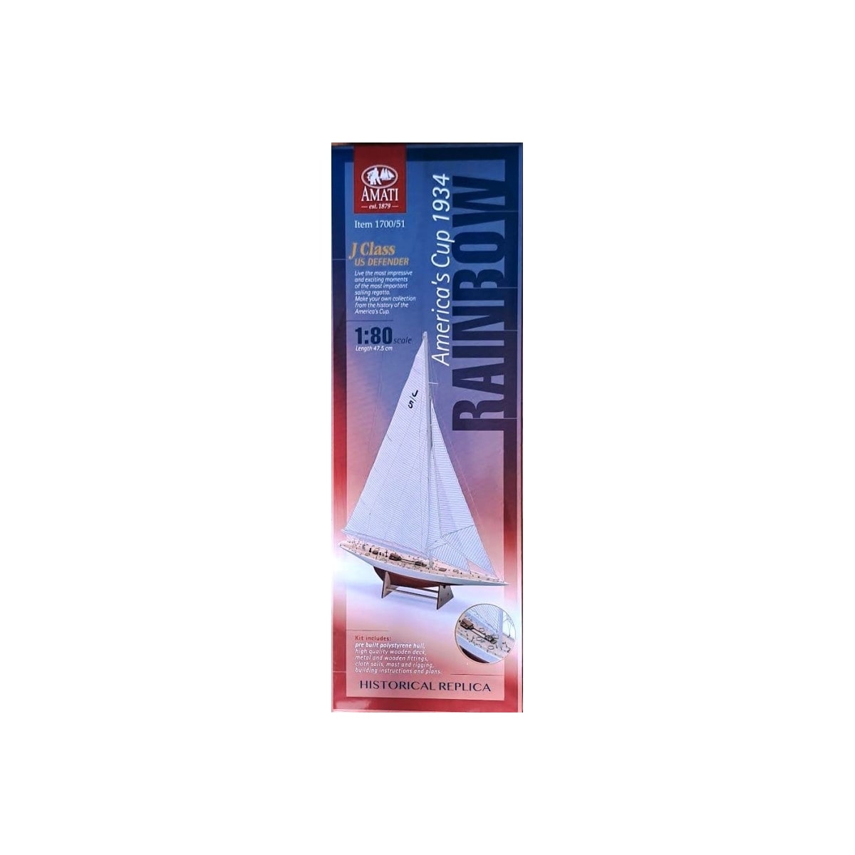Amati - Rainbow Americas Cup 1934 1:80