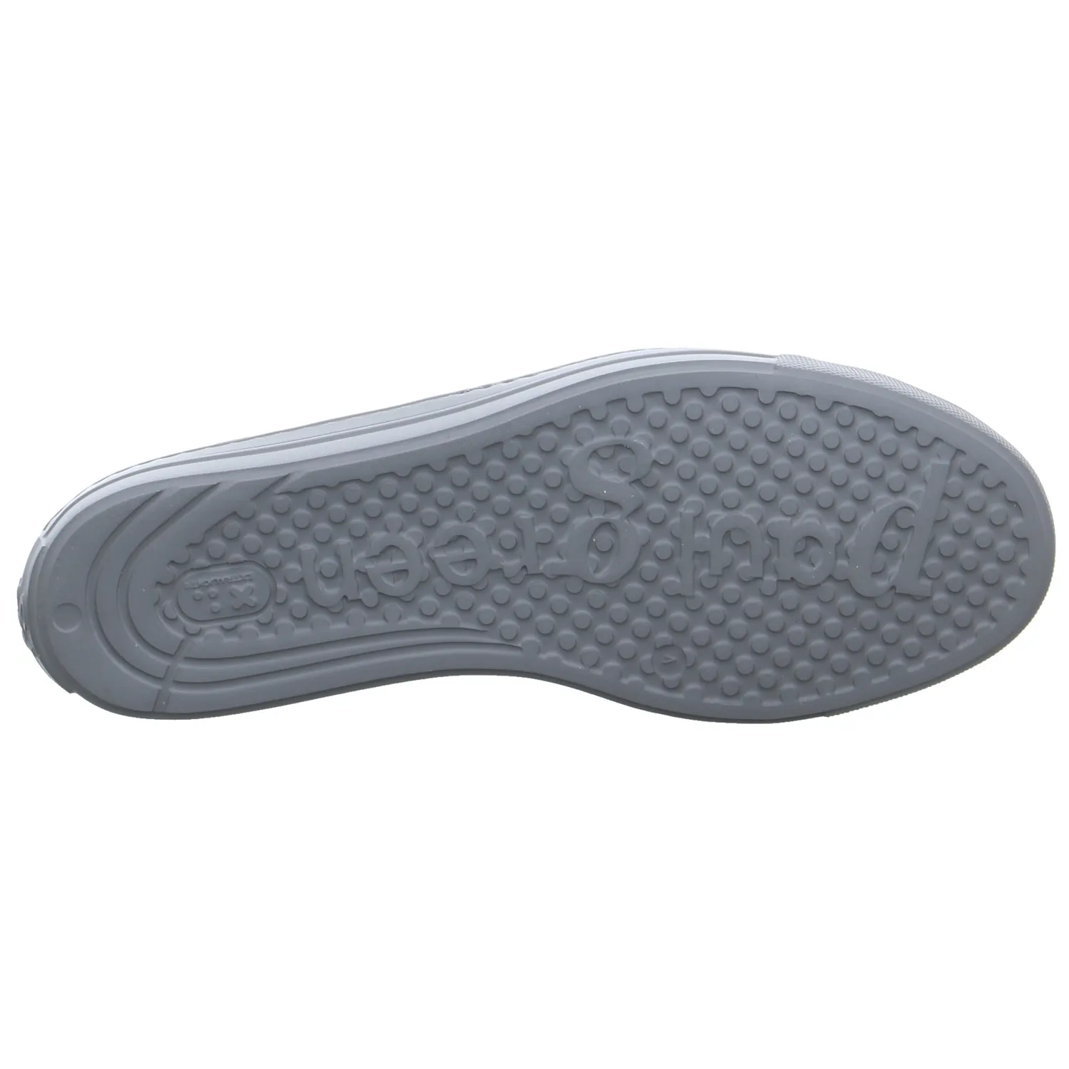 PAUL GREEN Sneaker Grau Leder