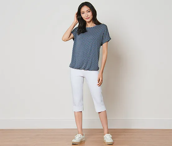 Bedrucktes Blusenshirt