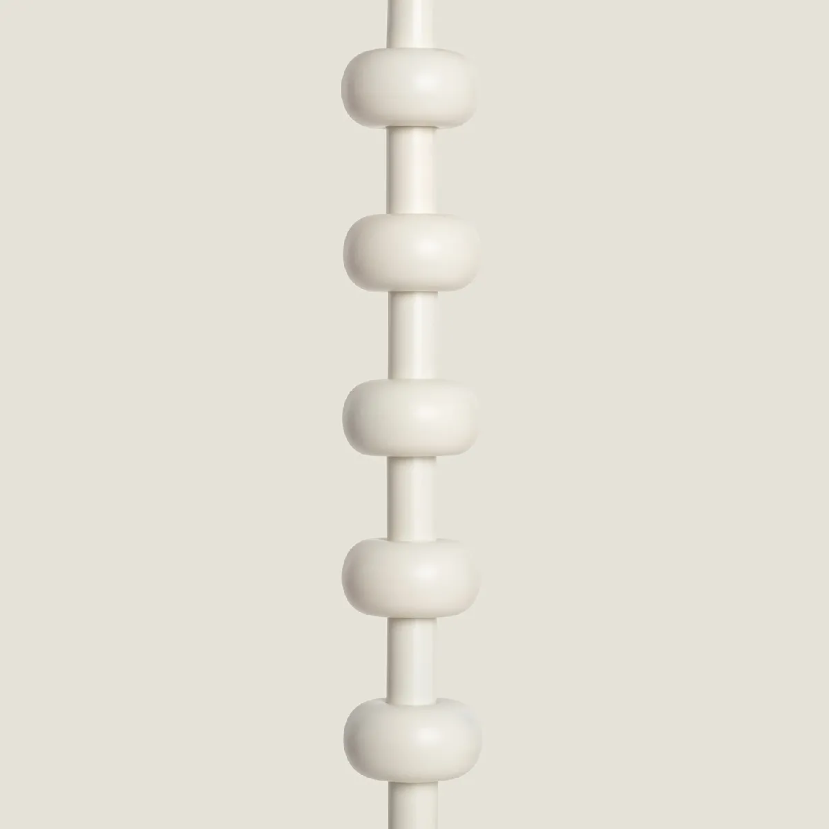 Ledkia Lampadaire Aimahar Blanc Gardénia