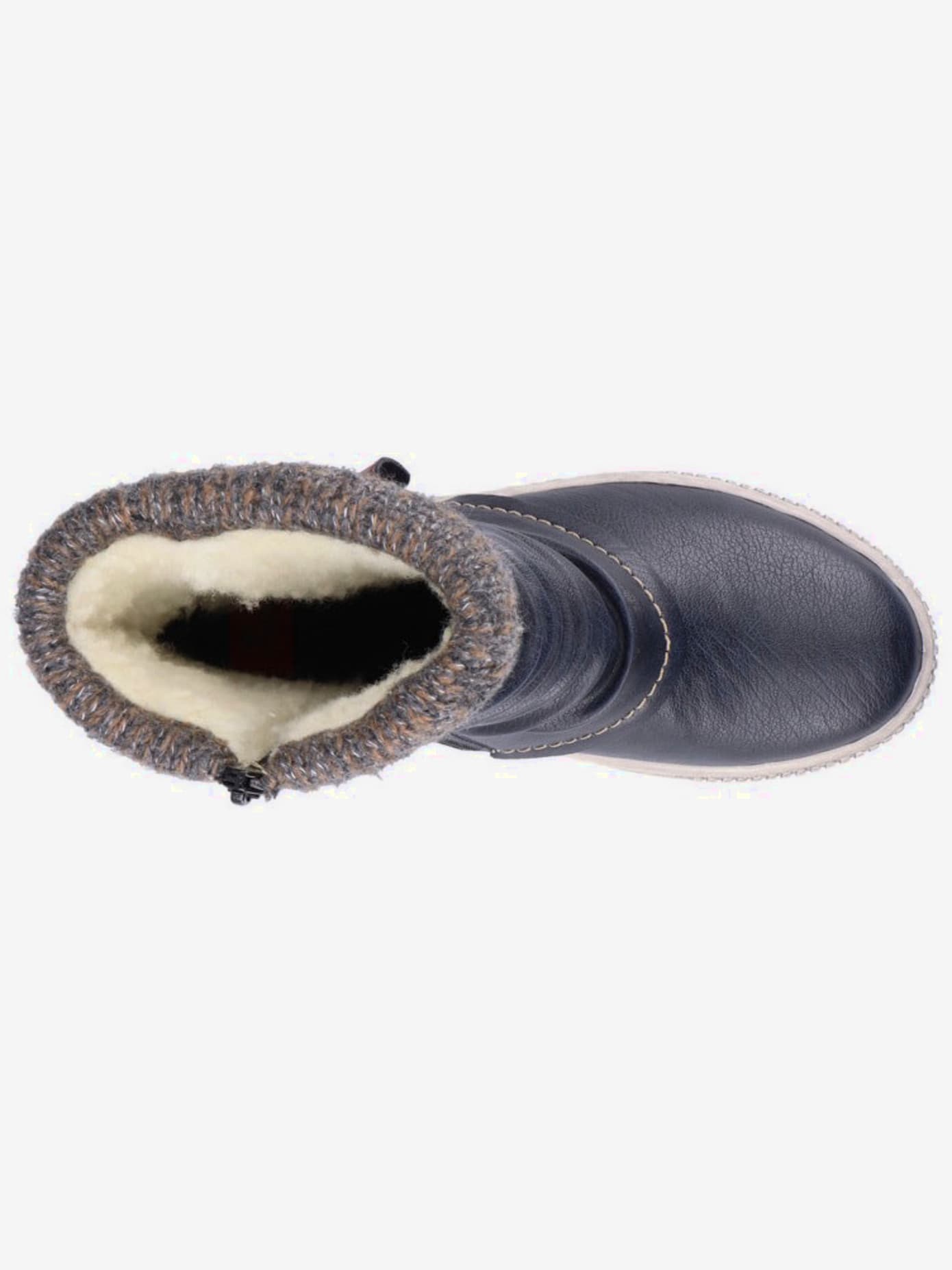 Bottines d'hiver fronces modernes