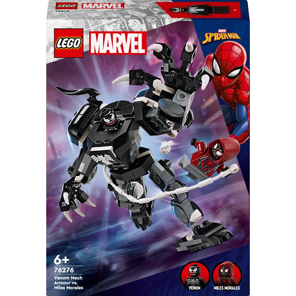 LEGO Marvel 76276 Venom Mech Armour vs. Miles Morales Set