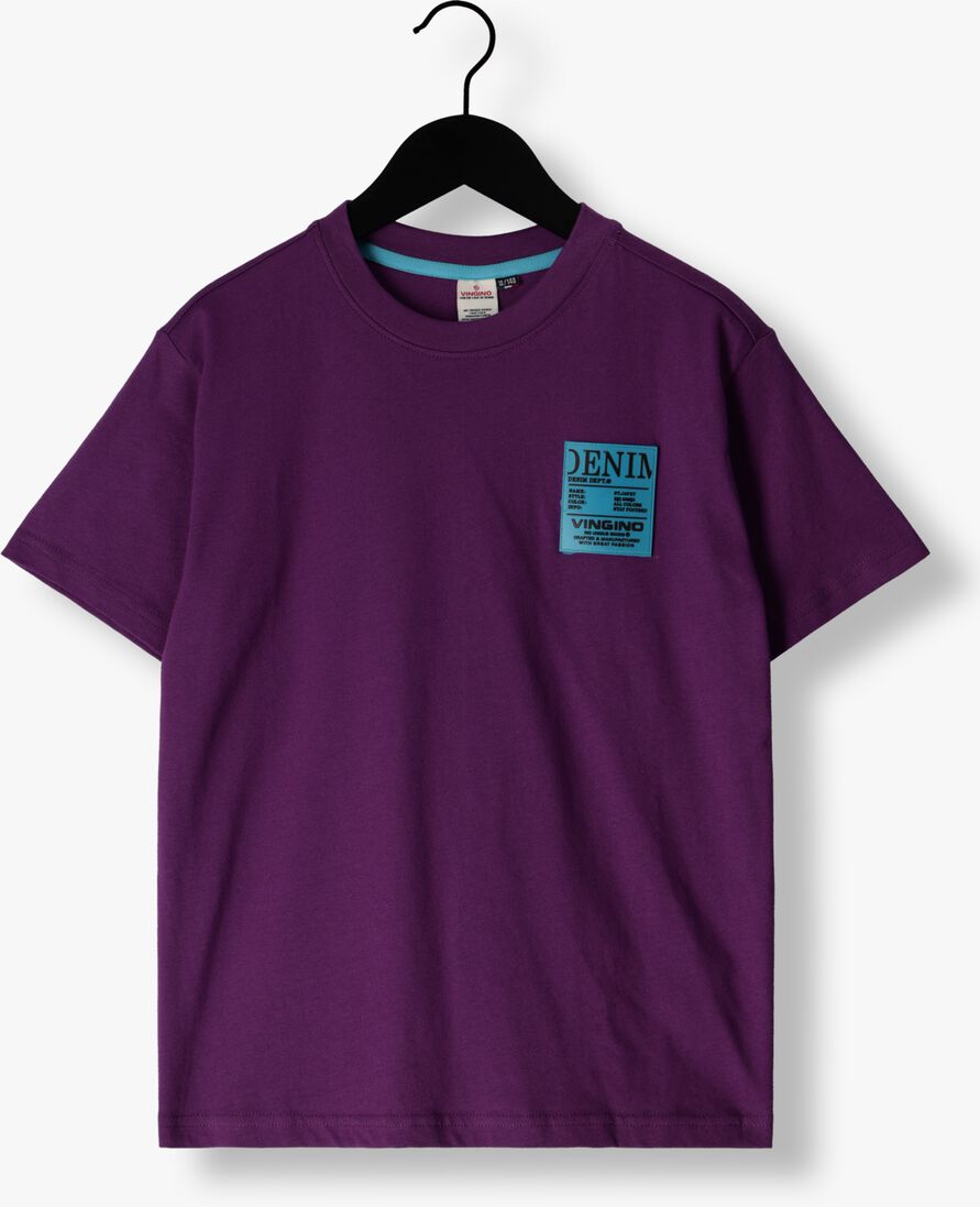 VINGINO paarse vingino t-shirt javey (oversized fit)