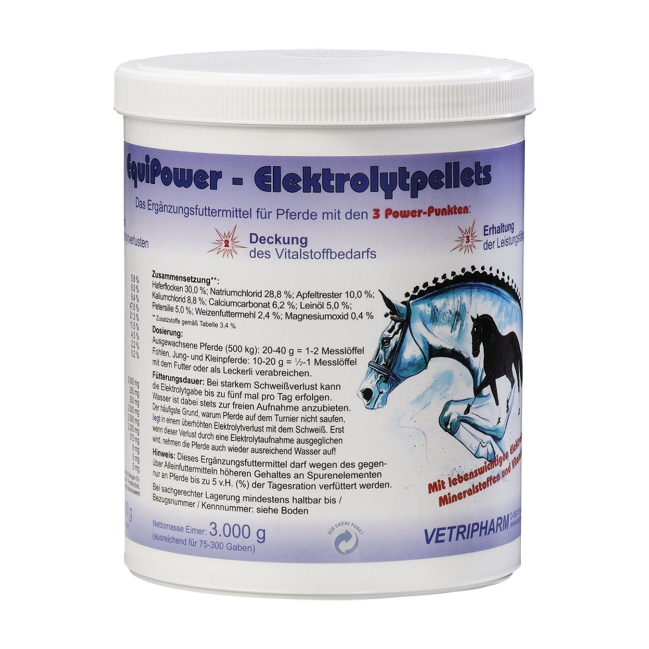 Standard EquiPower Elektrolyt Pellets 3 kg