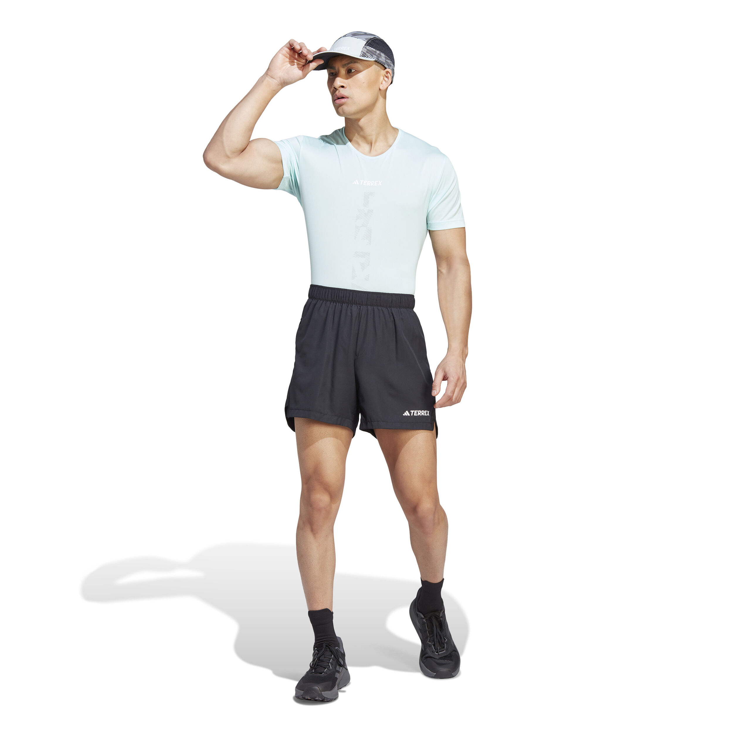 adidas Terrex MT Trail 7Inch Short De Running Hommes - Noir
