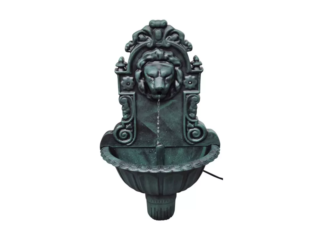 Fontaine murale Design de tête de lion