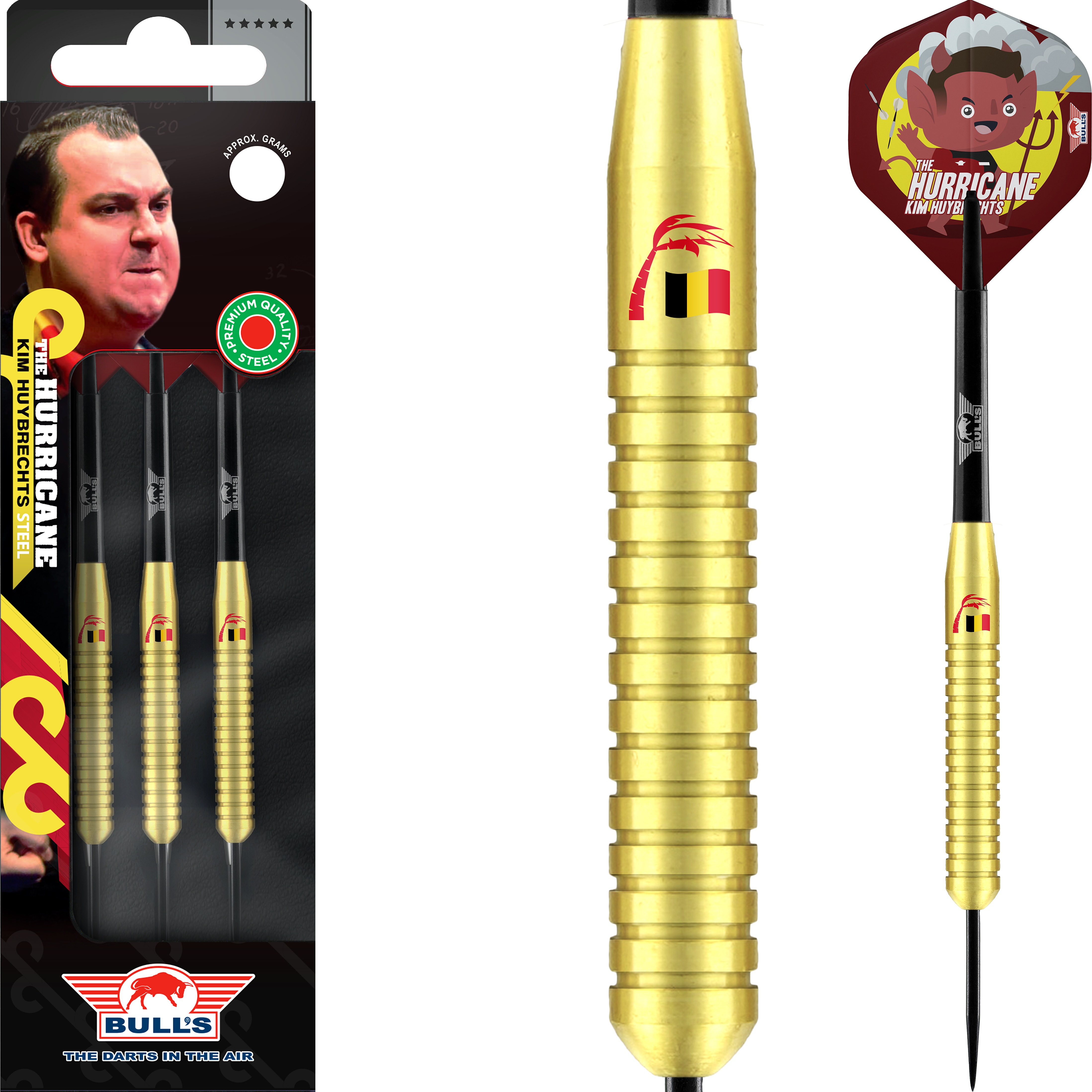 Bull's NL - Kim Huybrechts Belgium Brass - Steeldart