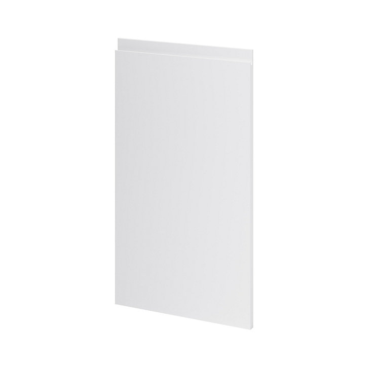 Porte de meuble de cuisine Garcinia gris clair brillant l. 40 cm x H. 72 cm GoodHome