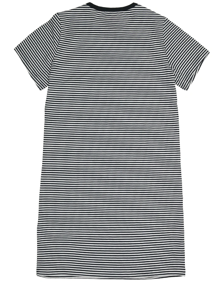Sleepshirt GET UP AND GO gestreift in navy