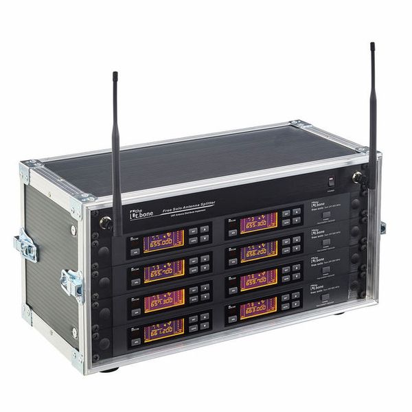 the t.bone free solo PT 660 MHz/8 CH Rack