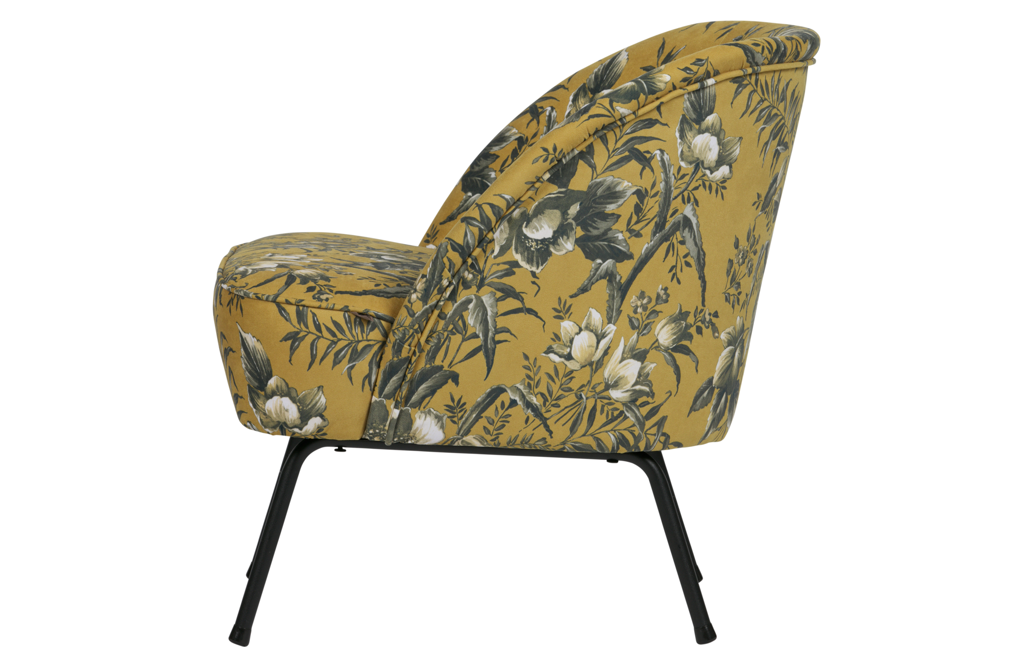 Fauteuil Vogue Fluweel - Poppy Mosterd