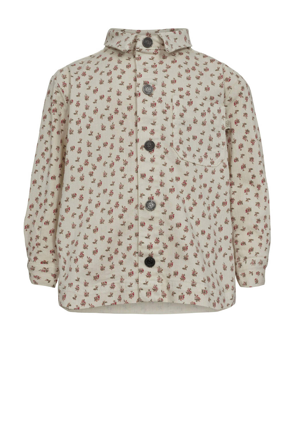 Sofie Schnoor zomerjas met all over print ecru