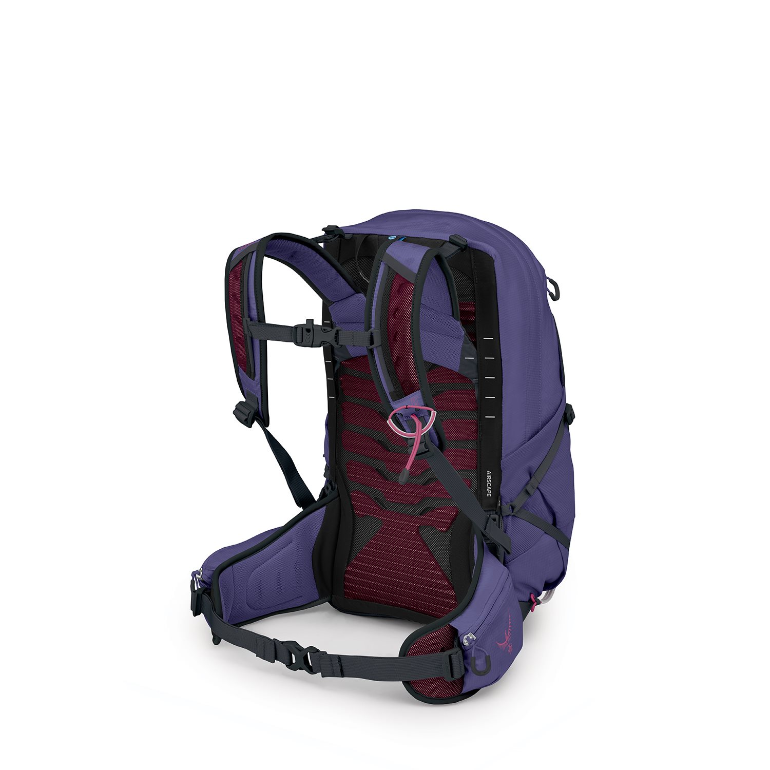 Osprey Tempest 22 deep fig-hotspot pink