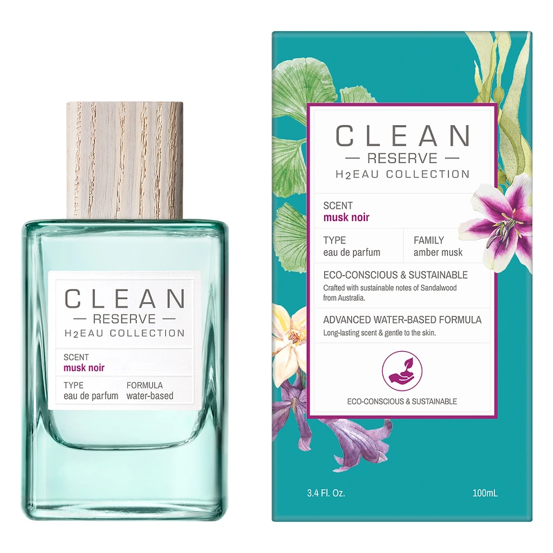 Clean Perfume Reserve H2EAU Musk Noir EDP 100 ml