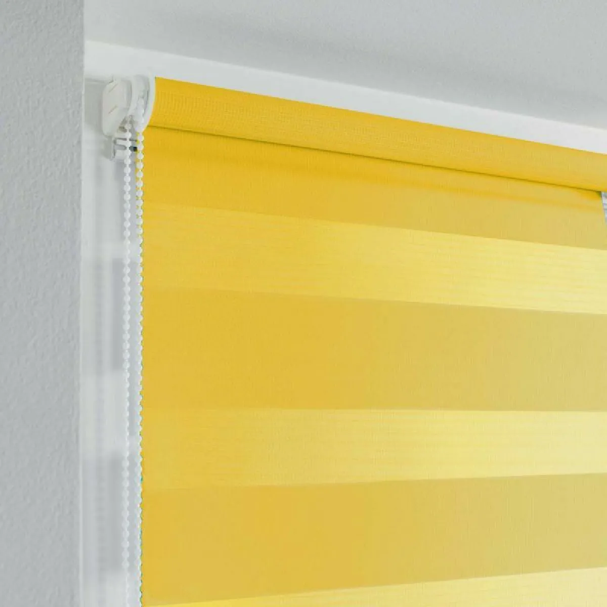 Paris Prix Store Enrouleur Jour Nuit 45x180 cm Jaune