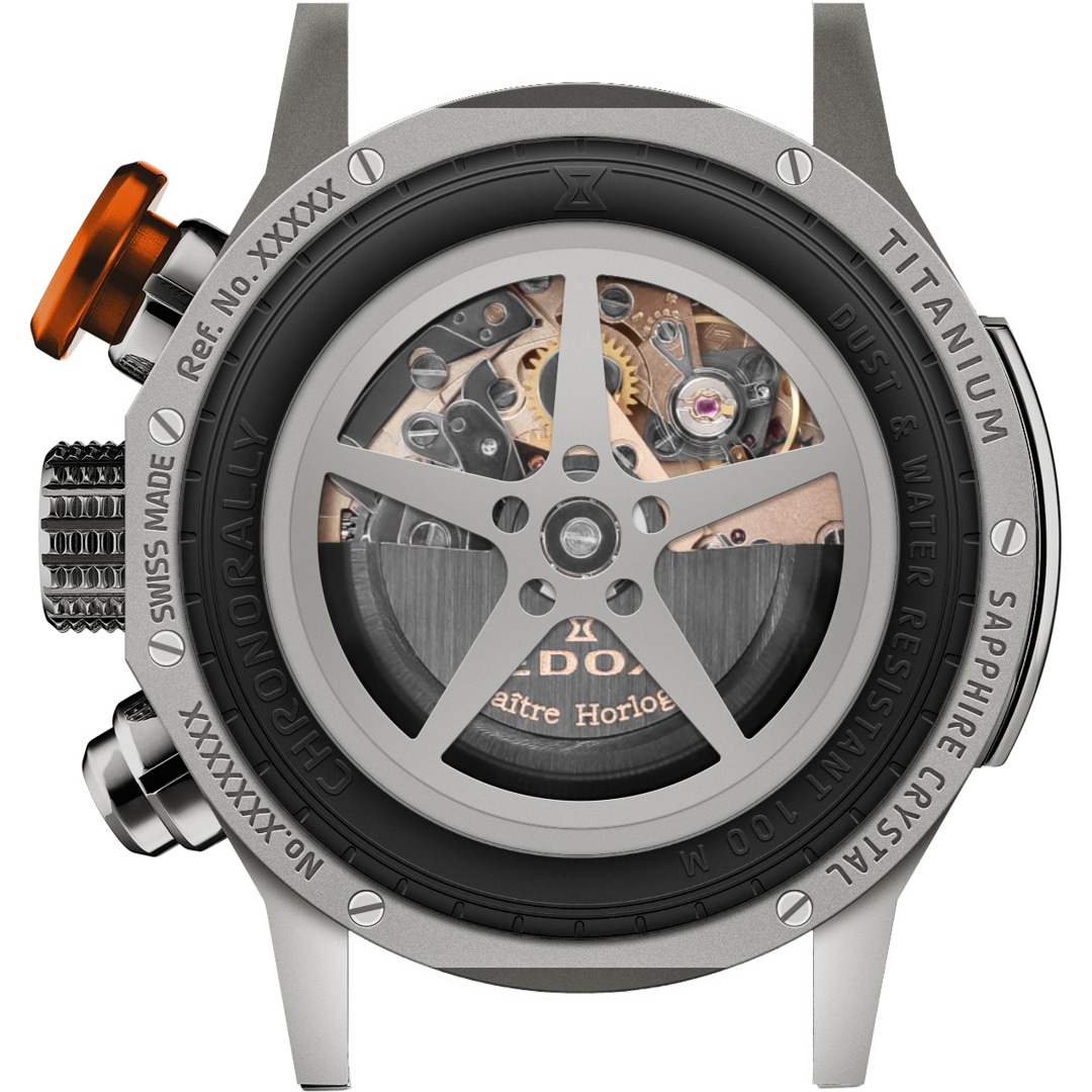 Edox Chronorally Automatic Chronograph