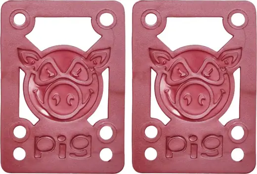 Pig Piles Soft Riser Pads 2-Pak - Risers Skateboards