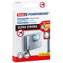 Pastilles adhésives Powerbond double face, 20 x 60 mm