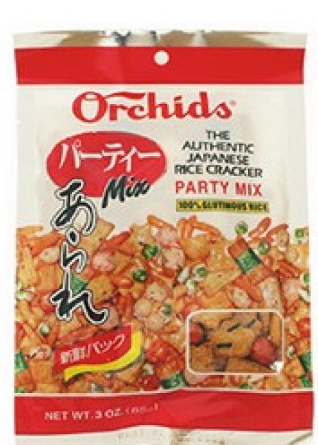 Orchids Rijst Crackers Party Mix 85g