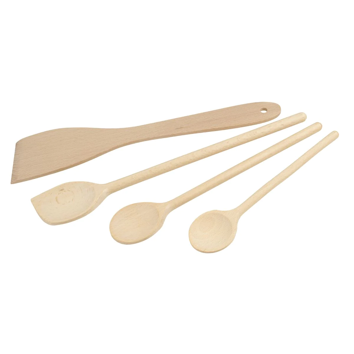 Set de 4 ustensiles de cuisine en bois FSC Eco Friendly Fackelmann