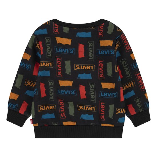 Sweat manches longues   Noir        de               Levi's Kids