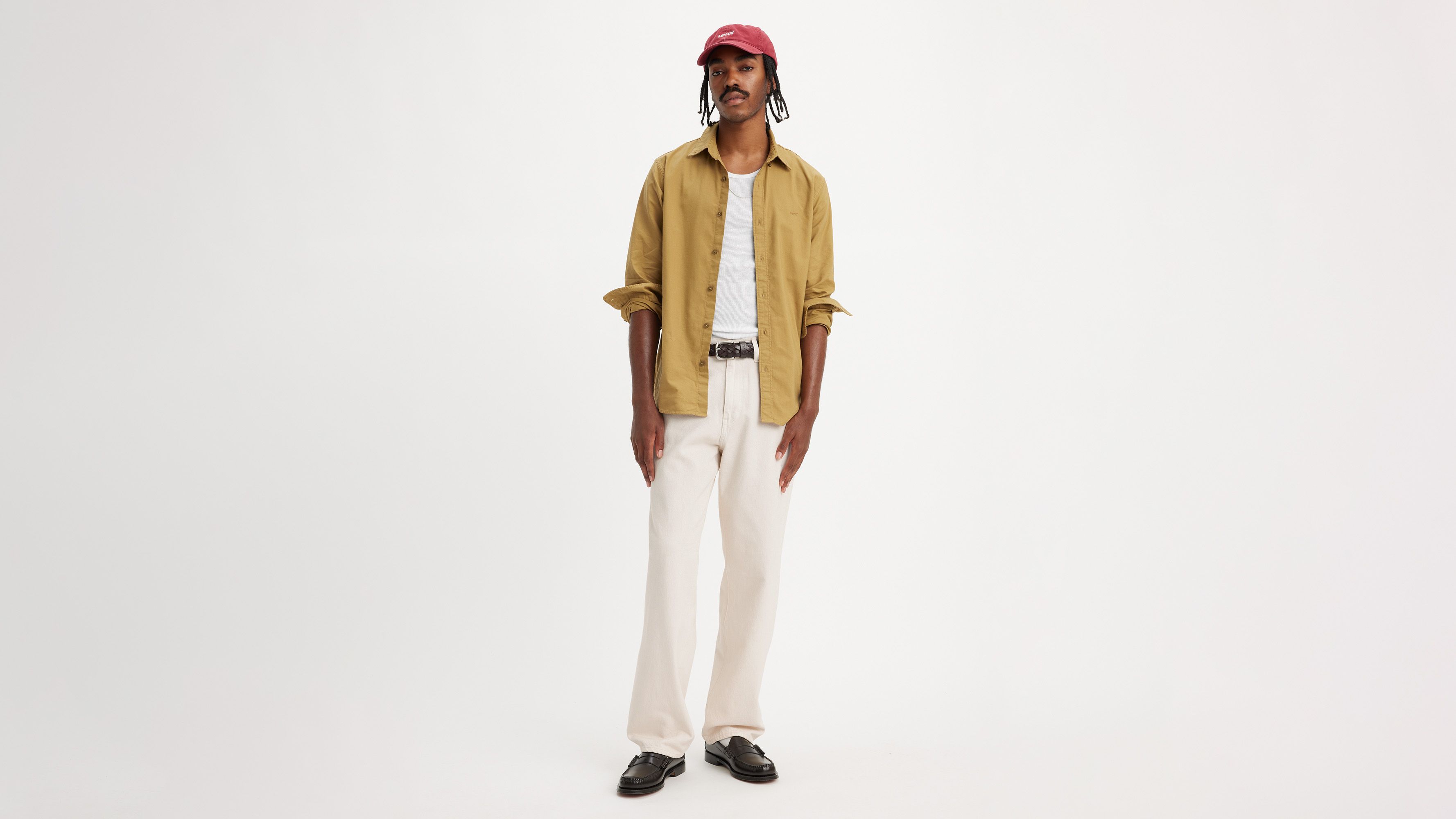 Jean 568™ Stay Loose - Stone Party - Blanc
