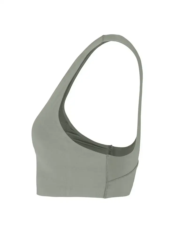 Craft Collective Padded Sport BH Grijs/Groen