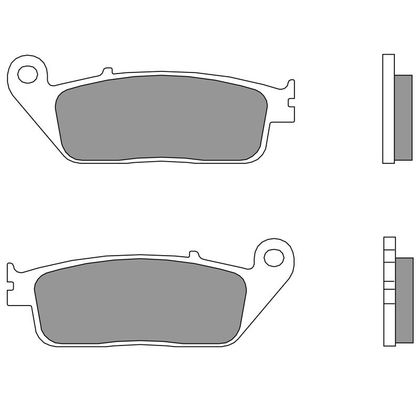 Plaquettes de freins Brembo Plaquettes Brembo Sinter Métal Fritté avant