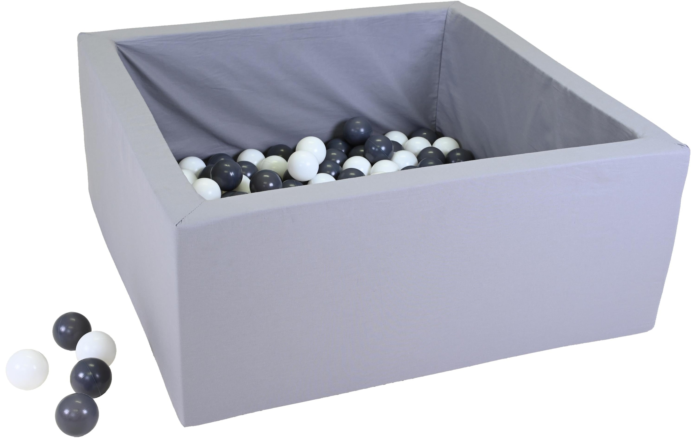 Knorrtoys® Bällebad »- eckig Grey«
