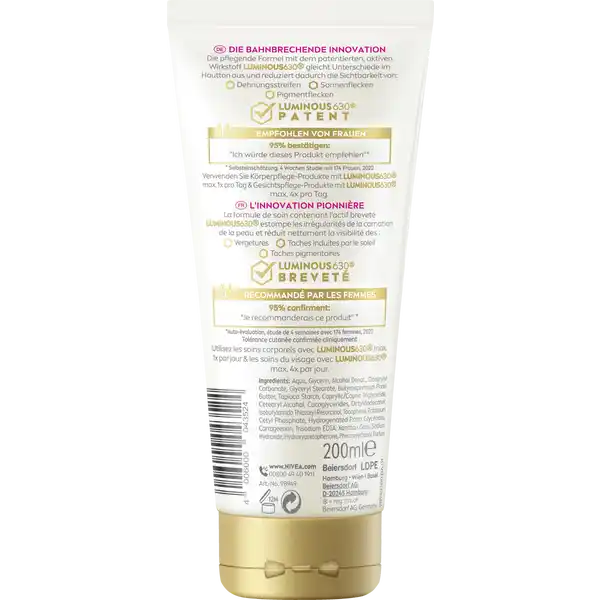 Body Creme Luminous630° Anti-Dehnungsstreifen