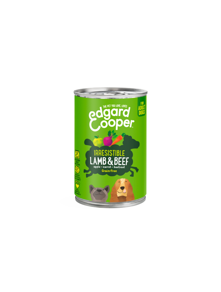 Edgard Cooper - BLAND 4 FOR 119 - Vådfoder Lam & Okse, Adult 400gr - 5425039485355