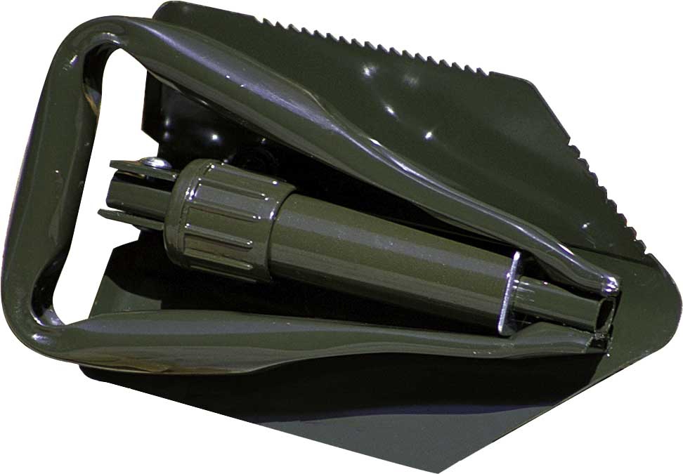 Coghlans Dreifach Klappspaten 58 cm schwarz