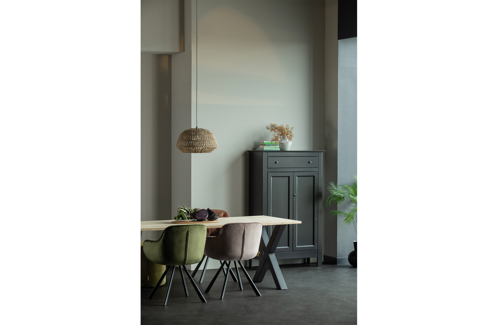 WOOOD tafel Tablo eiken 220x90 [fsc] Tablo Tafel Eiken 220x90 [fsc] - U-poot