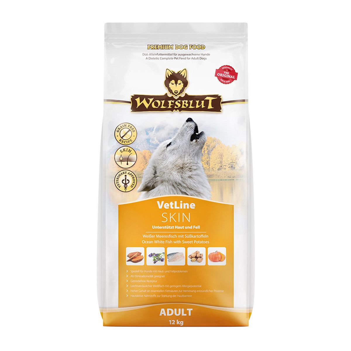 Wolfsblut VetLine Skin & Coat Trockenfutter für Hunde