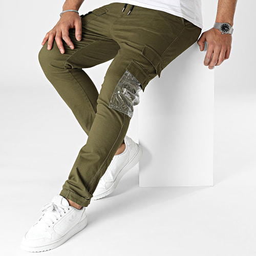 Pantalon Cargo 2040075 Vert Kaki