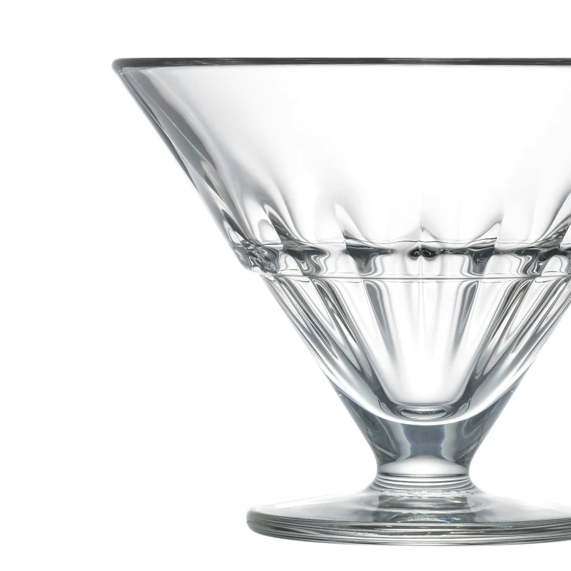 Lot de 6 coupes à glace basses, EXCELSIOR La Rochère