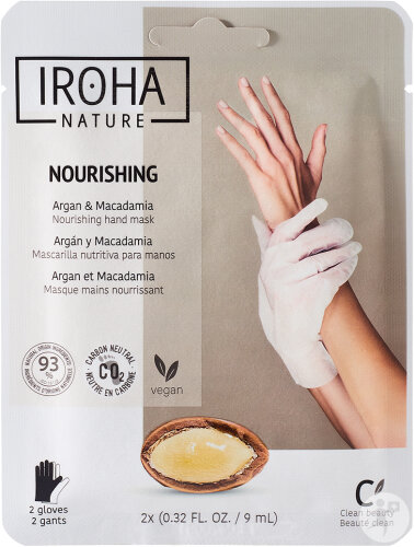Iroha Nature Masque Mains Nourissant 1 Paire