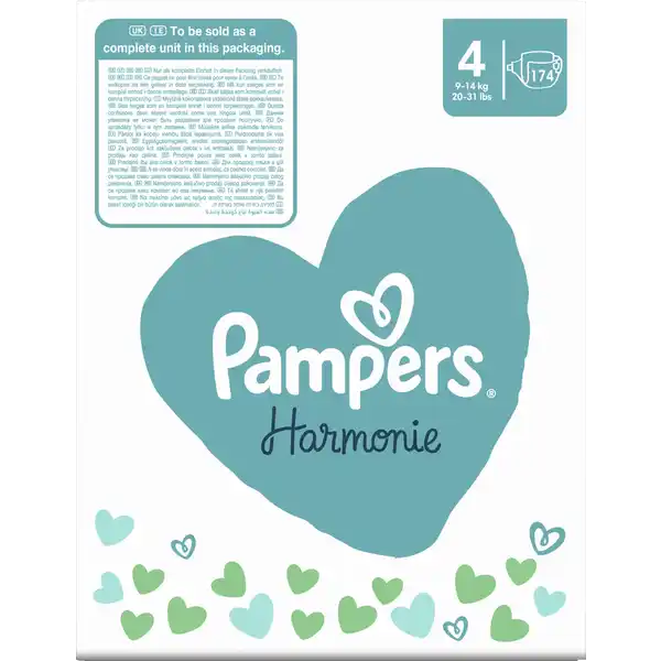 Harmonie Windeln Gr. 4 (9-14 kg) Monatsbox
