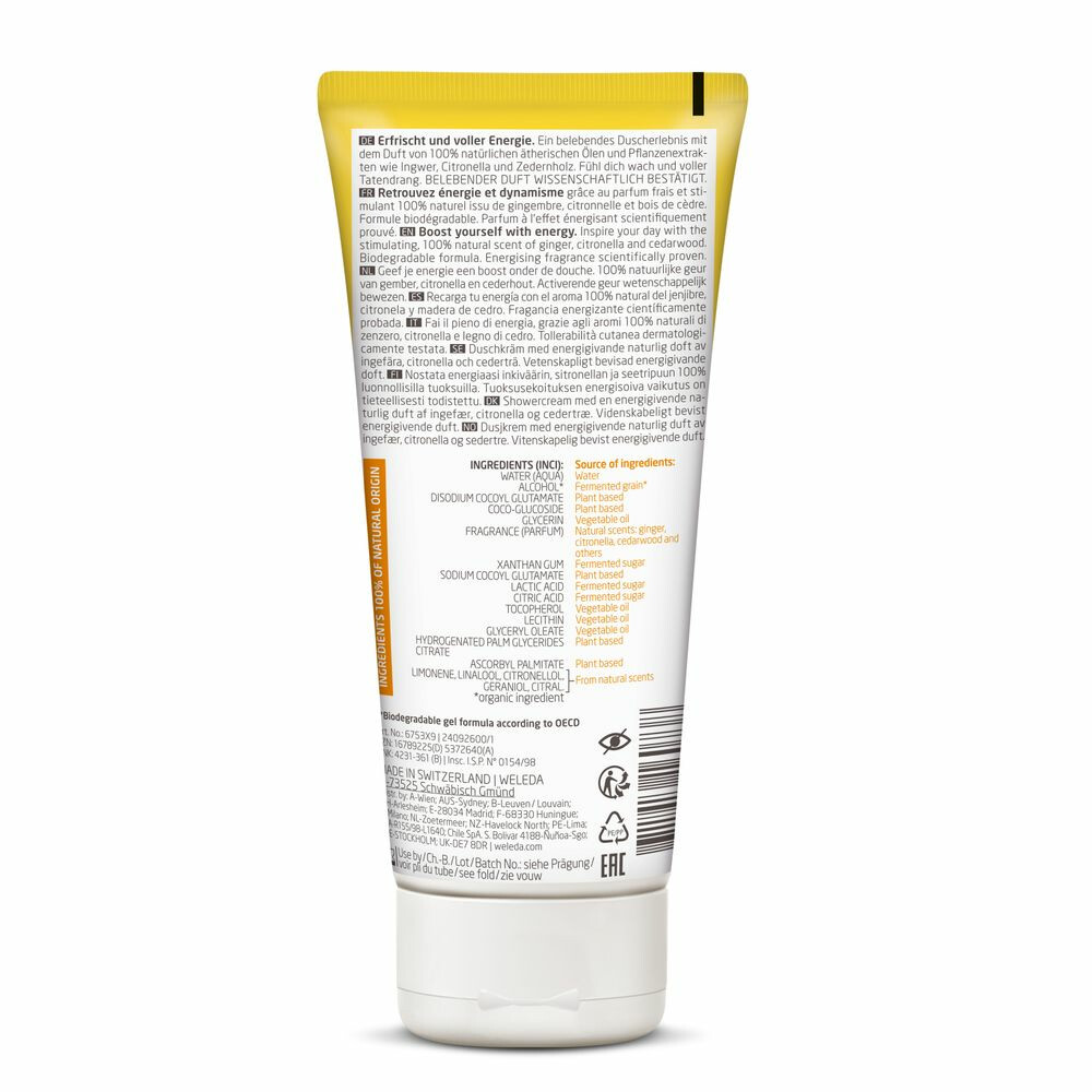 WELEDA Aroma Shower Douchegel Energy200 ml
